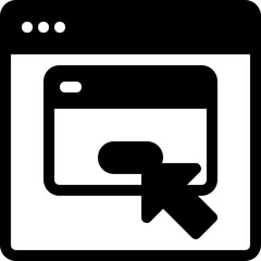 popup glyph icon