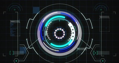 Poster - Animation of scope scanning and data processing