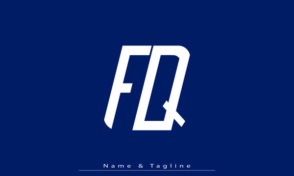 Alphabet letters Initials Monogram logo FQ , QF
