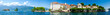 
Beautiful Borromean islands Isola Bella and Isola dei Pescatori situated within Lake Maggiore (Lago Maggiore) near Stresa in Italy