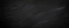 Black Or Dark Gray Rough Grainy Stone Or Sand Texture Background