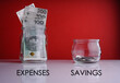 Savings and expenses