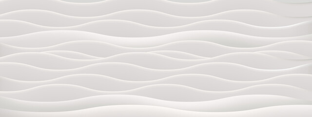 Poster - Abstract white water wave pattern background. Vector illustration