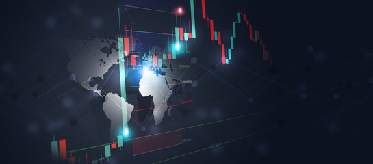 finance trading fibonacci correction