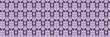 Gender neutral purple foliage leaf seamless raster border. Simple whimsical 2 tone pattern. Kids nursery wallpaper or scandi all over print.