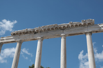 Wall Mural - A view of Pergamon Acropolis, Smyrna, Turkey.