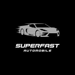 Wall Mural - Super Car logo speed  fast car vector design