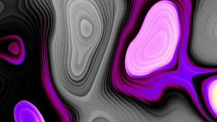 Aufkleber - Psychedelic moving background. Looping footage