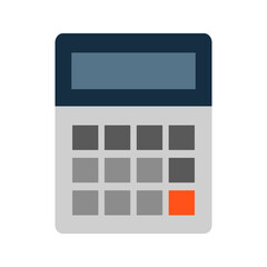 Poster - Modern calculator icon. Business calculation and accounting. Vector.