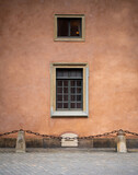 Fototapeta Uliczki - old window in a wall