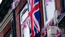 Union Jack British Flag Bunting For Queen Jubilee Celebration