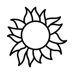 Sticker - Sun Icon