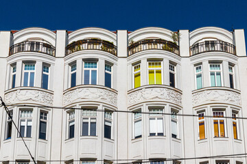 Sticker - facade of old building in Vienna, Austria