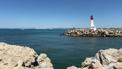 Sticker - Phare du Grau du Roi, Occitanie