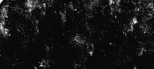 Dark Grunge Urban Texture Vector. Distressed Overlay Texture. Grunge Background. Abstract Obvious Dark Worn Textured Effect. Vector Illustration. Black Isolated On White. EPS10.