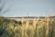 Leinwandbild Motiv lighthouse at german coast in schleswig-holstein. High quality photo