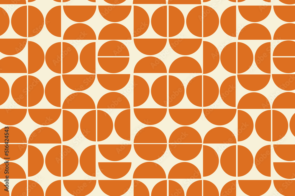 Retro abstract geometric pattern 70s 80s background. Stock Illustration ...