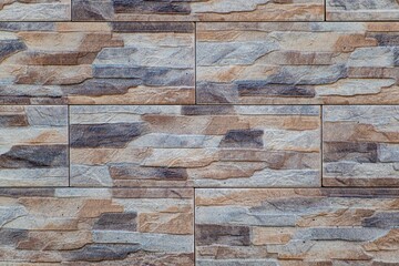 Wall Mural - Surface, imitation stone horizontally arranged. T