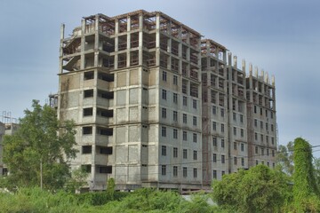 Canvas Print - Beautiful shot of a construction site