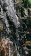 waterfall in the mountains, water flowing, water, Waterfall, Water falling from mountain