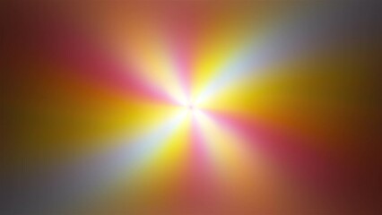 Poster - Multicolored lights. Computer generated 3d render