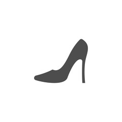 Wall Mural - High heels icon logo design