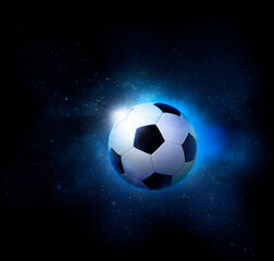 Wall Mural - soccer ball ball. ball game concept