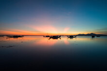 Landscape Photo: Da Bac Lagoon Dawn. Time: June 20, 2022. Location: Hue City.  