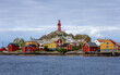 Ona lighthouse island village in Norway