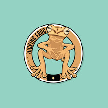 Rocking Frog Logo Design