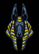 Anubis God Head of Egyptian Mythology