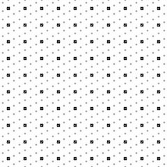 Poster - square seamless background pattern from black checkbox symbols are different sizes and opacity. the 