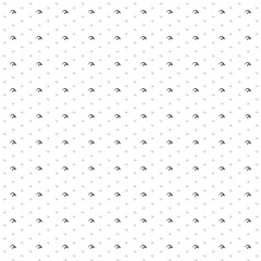 Poster - Square seamless background pattern from black tachometer symbols are different sizes and opacity. The pattern is evenly filled. Vector illustration on white background