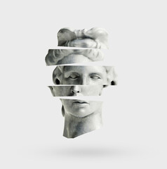 vapor wave retro greek apollo internet web punk cyber background concept style background hipster mo
