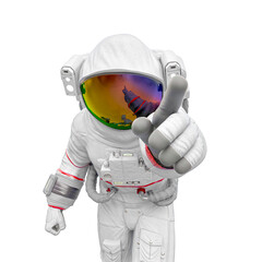 Wall Mural - astronaut want you