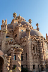 El Sahaba Mosque. The mosque in the old town of Sharm El Sheikh in Egypt.