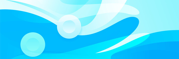 Blue abstract background. Vector abstract graphic design banner pattern background template.