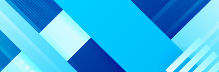 Blue abstract background. Vector abstract graphic design banner pattern background template.