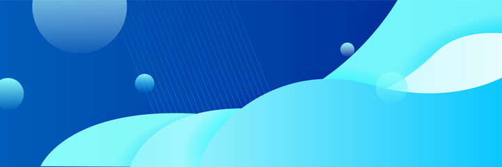 Blue abstract background. Vector abstract graphic design banner pattern background template.