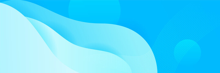 Blue abstract background. Vector abstract graphic design banner pattern background template.