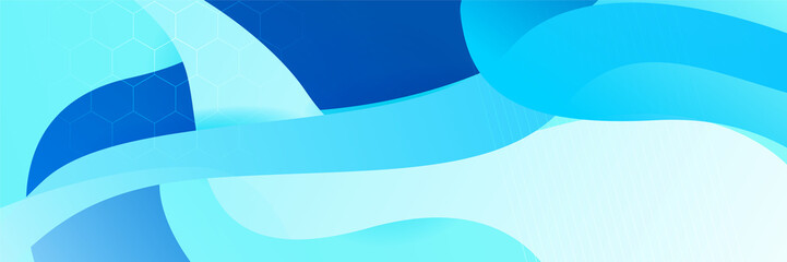 Blue abstract background. Vector abstract graphic design banner pattern background template.