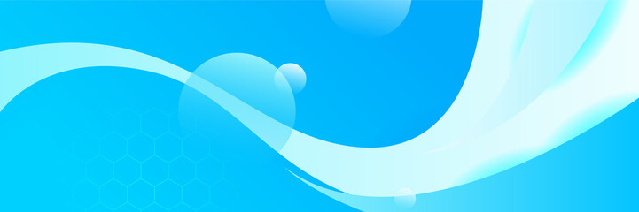 Wall Mural - Blue abstract background. Vector abstract graphic design banner pattern background template.