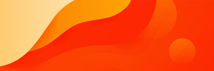 Orange abstract background. Vector abstract graphic design banner pattern background template.