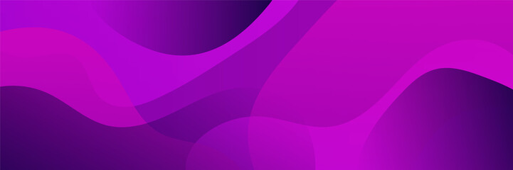 Dark purple abstract banner background. Vector abstract graphic design banner pattern background template.