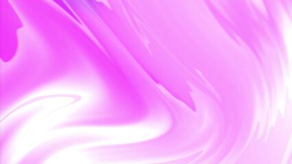 Aufkleber -  4k abstract background animation of curved pink and purple moving stripes. Looped animation.