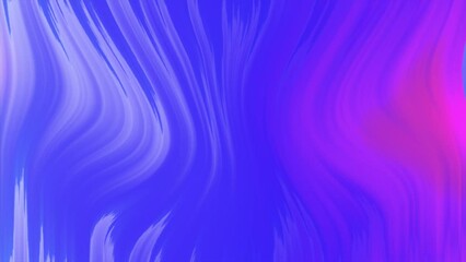 Leinwandbilder - Animated 3D waving cloth texture. Liquid holographic background. Smooth silk cloth surface with ripples and folds in tissue. 4K 3D rendering seamless looping animation