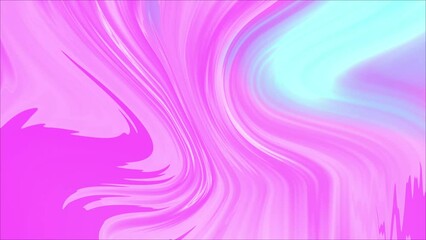 Aufkleber -  4k abstract background animation of curved pink and purple moving stripes. Looped animation.