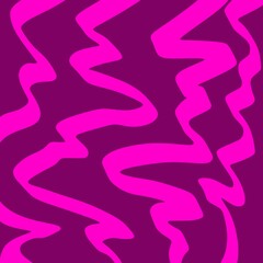 Aufkleber - abstract background with cute wavy line pattern