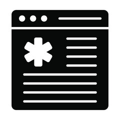 Wall Mural - medical website modern concepts design, vector illustration