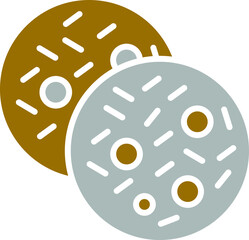 Poster - Vector Design Cookies Icon Style